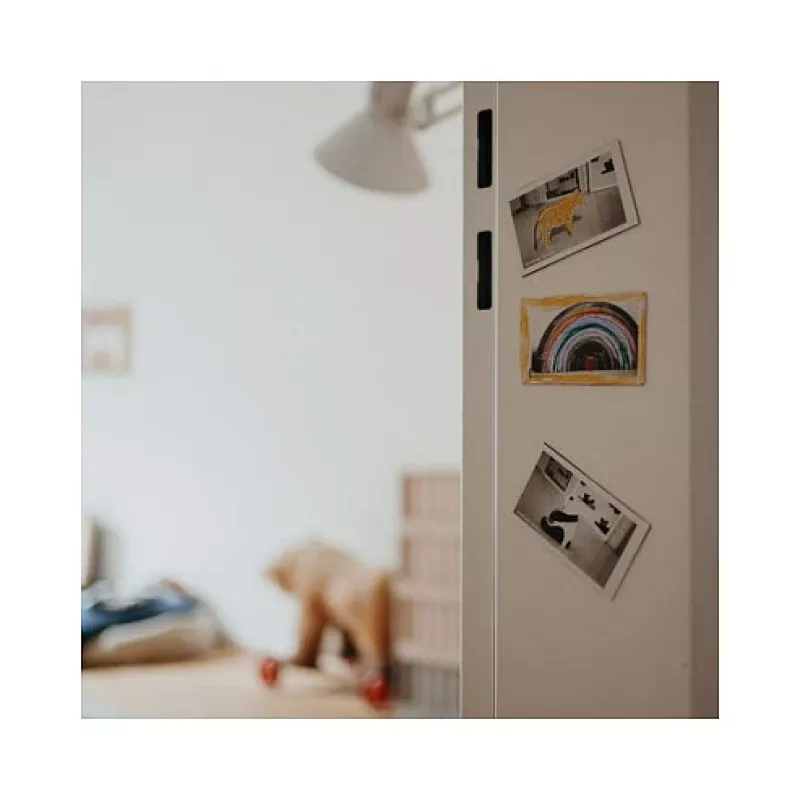 Vaikiškas skaitmeninis fotoaparatas KIDYWOLF Kidyprint Žalias Baltas