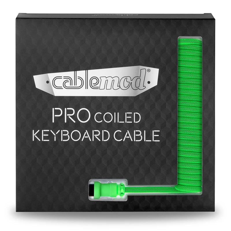 Maitinimo kabelis CableMod PRO ModMesh 12VHPWR patinas į 8 kontaktų PCIe 45 cm šviesiai mėlynas