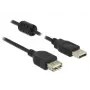 DeLOCK 84884 USB 2.0 laidas 1,5 m juodas