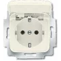 BUSCH JAEGER 20 EUK-212 - CEE 7/3 - 2P+E - Smėlio spalva - 250 V - 16 A - 71 mm