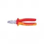 Knipex VDE jėgos kombinuotos replės 225 mm DIN ISO 5746, DIN EN 60900 02 06 225 (02 06 225)