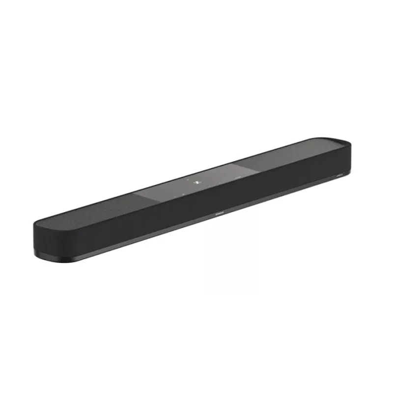Garso juosta Sennheiser AMBEO Soundbar Plus SB02 — 500 W, 9 garsiakalbiai, 2x HDMI 2.0, HDMI eARC, Wi‑Fi, Bluetooth