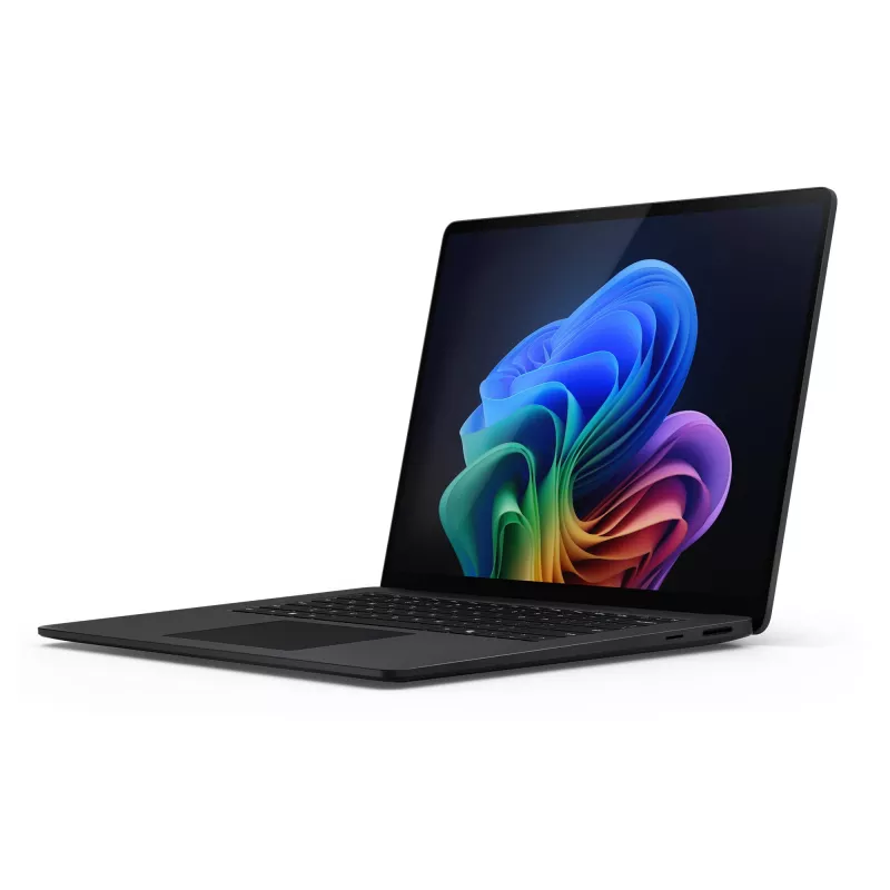 Microsoft Surface Laptop Copilot+ PC verslui – 7-oji laida – Snapdragon X Elite X1E-80-100 – Win 11 Pro – Qualcomm Adreno – 32 GB RAM – 1 TB SSD – 38,1 cm (15 colių)