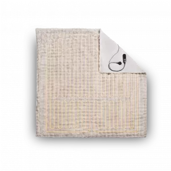 Duux Yentl Šildoma antklodė, 200 x 200 cm | DXOB12 | Šildymo lygių skaičius 9 | Asmenų skaičius 1 | Skalbiama | Nuotolinio valdymo pultelis | Aukščiausios kokybės dirbtinis kailis | 200 W | Burbulinė pilka