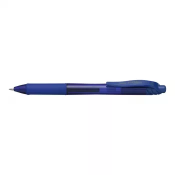 Užsegamas ištraukiamas rašiklis Pentel Energel X 1.0 Mėlynas