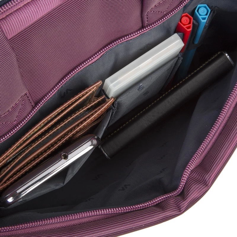 Rivacase 8231 39,6 cm (15,6) Messenger krepšys Violetinė