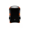 HDD/SSD korpusas Silicon Power Armor A30, 2,5 colio vieno lizdo, USB 3.2 Gen 1, Micro-USB A, oranžinė/juoda