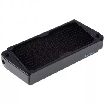 Alphacool NexXxoS XT45 - Radiatorius-Blokas - Žalvaris - Varis - Plienas - Juoda - 1/4 - 1,5 bar - 12 cm (14234)