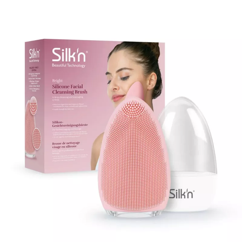Silk'n Bright Face Pink veido prietaisas, USB įkraunamas, 500 mAh