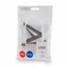 HDMI patinas į VGA patelę adapteris SAVIO CL-201, HDMI A į VGA D-Sub, baltas, 0,1 m, iki 1920x1200