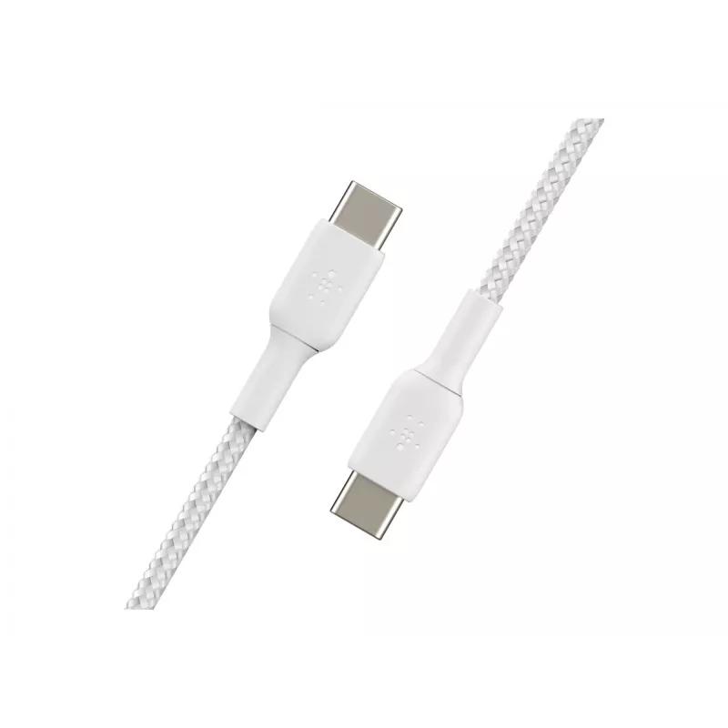Pintas laidas USB-C USB-C 1 m baltas