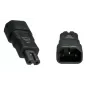 Microconnect PE147AD kabelio jungčių keitiklis C14 C7 juodas