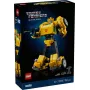 LEGO Icons Transformers Bumblebee veiksmo figūrėlės konstravimo rinkinys, kolekcionuojamas robotų modelio rinkinys suaugusiesiems, konvertuojamas į transporto priemonės režimą, dovana vyrams
