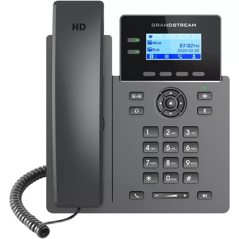IP telefonas Grandstream GRP2602P juodas