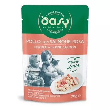 Oasy More Love Vištiena su lašiša paštetas 70g
