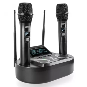 Belaidis mikrofonas DNA UMA VOCAL SET 2 siųstuvai