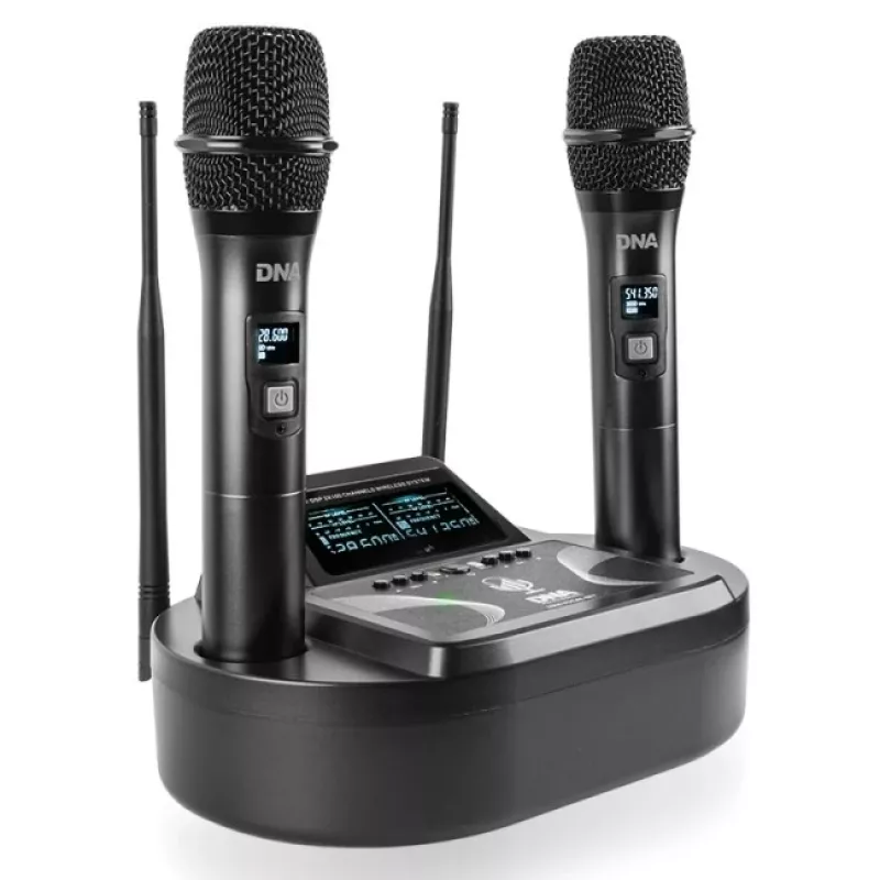 Belaidis mikrofonas DNA UMA VOCAL SET 2 siųstuvai