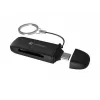 Kortelių skaitytuvas NATEC SCARAB C SD/Micro SD USB 3.2 Gen 1 Juoda (NCZ-2365)