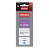 Rašalo buteliukas ActiveJet AB-5000C žydras, suderinamas su Brother, 50 ml dažų pagrindo didelės (XL) talpos