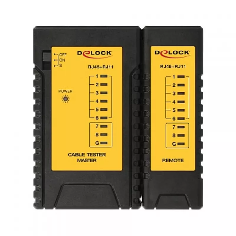 Tinklo įrankių rinkinys, skirtas RJ45 ir RJ11, DeLOCK 86696