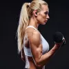 Belaidės sportinės ausinės MANTA Rytmo Sport 2 MATWS012BK — tikrai belaidės, į ausis įdedamos, juodos