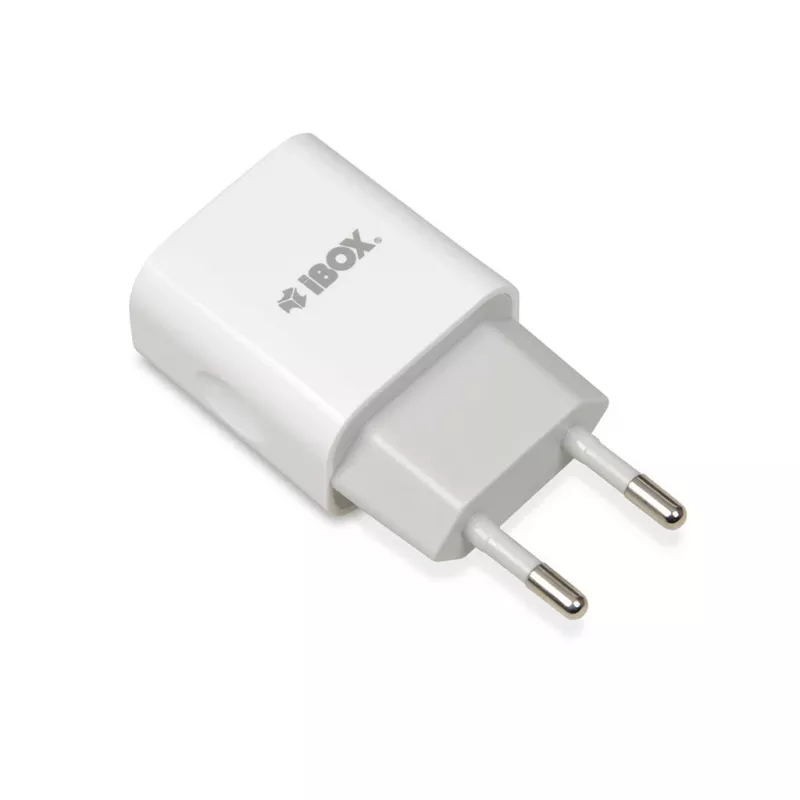 Kintamosios srovės vidaus įkroviklis IBOX C-35 Universalus baltas — 5 V maks., 0,3 A įvestis, 1 A USB išvestis