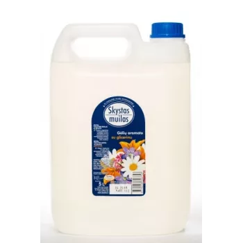 Skystas muilas su glicerinu, be dažiklių, 5l
