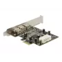 FireWire A/B sąsajos kortelė DeLOCK PCI Express 89153