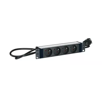 Logon POWER STRIP 10 inch - 4WAY - ALIUMINIO APDAILA - 2M LAIDAS