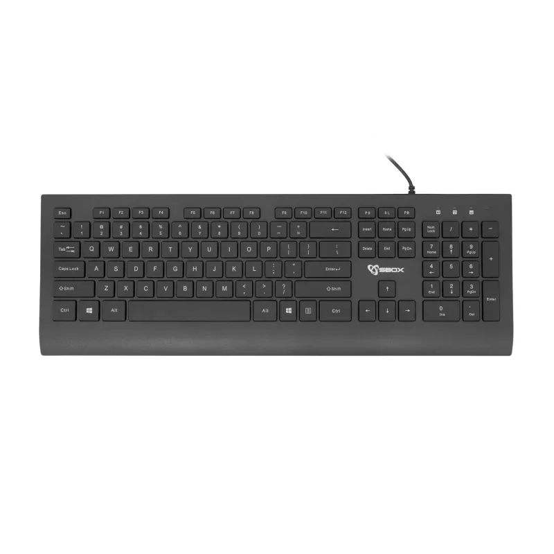 SBOX klaviatūra K-33 US modelis su USB ir HDMI prievadais