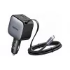 Automobilinis įkroviklis UGREEN Nexode EC603 90W 3-in-1 su 1x USB-C, 1x USB-A ir 70 cm ištraukiamu USB-C laidu, QC 3.0 PD 3.0