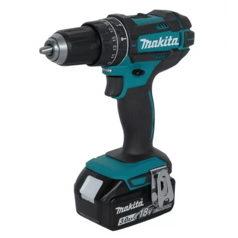 Gręžtuvas Makita DHP482RFJ 1900 aps./min 1,8 kg Juoda, Mėlyna