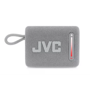 Portable speaker JVC XS-E114G Juoda — kompaktiška JVC XS-E114G Bluetooth kolonėlė