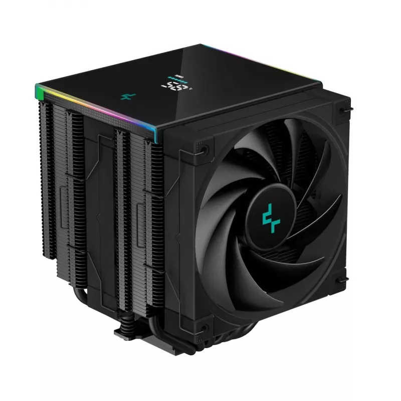 DeepCool AK620 DIGITAL procesoriaus oro aušintuvas 12 cm juodas 1 vnt.