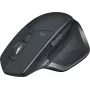 Belaidė pelė Logitech MX Master 2S Bluetooth Edition Juoda — ergonominė, Bluetooth ir USB imtuvo ryšys, įkraunama baterija