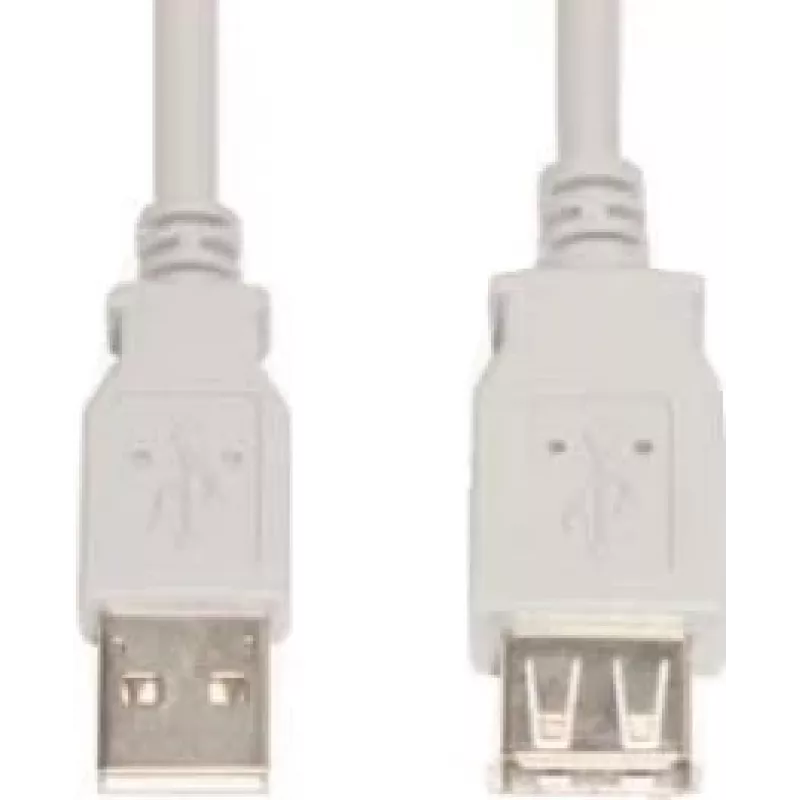 USB kabelis e+p CC 518 USB 2.0 3 m pilkas