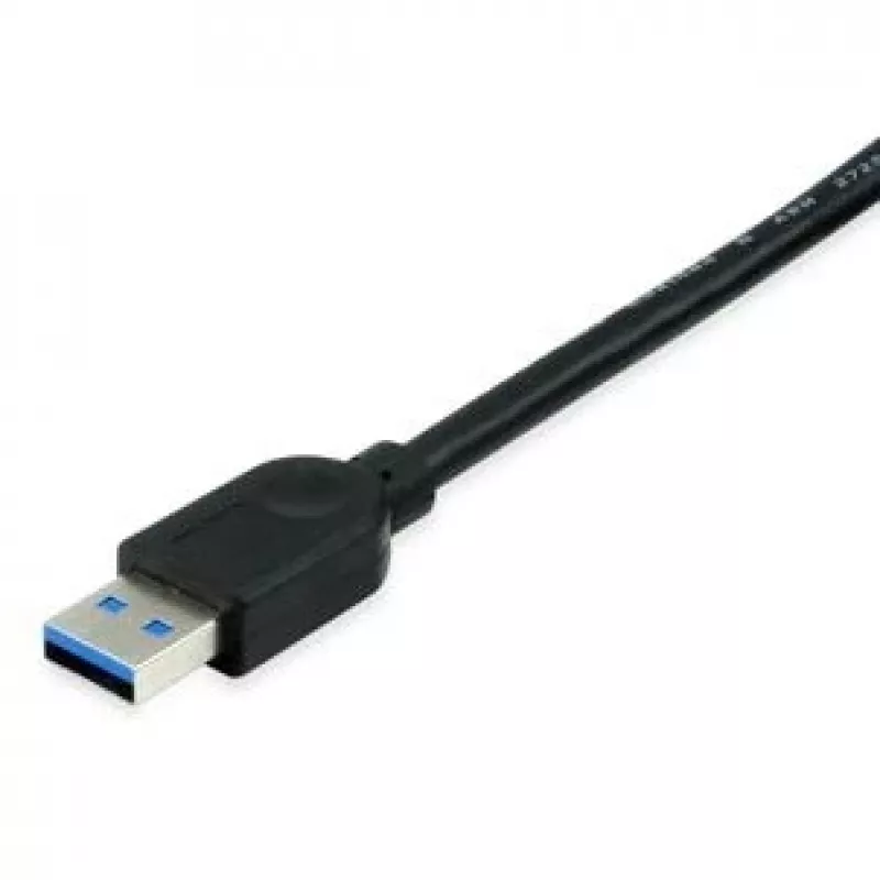 Equip 133347 USB kabelis USB 3.2 Gen 1 (3.1 Gen 1) 10 m USB A Juoda