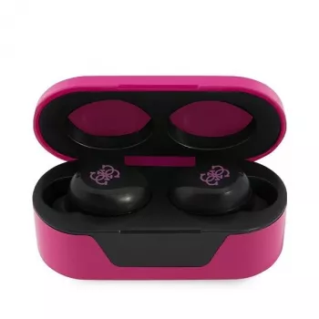 GUESS | Į ausis įdedamos ausinės | GUTWST31EM | Integruotas mikrofonas | Bluetooth | Magenta