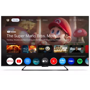 Sharp 65HR7265E 65 colių Smart TV su Google TV, juodas