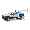 Automobilis Dodge RAM 2500 su besisukančiu švyturėliu Gaidys BRUDER 02509