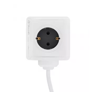 Maitinimo šakotuvas Tellur Power Cube Extended 4 lizdai 2 USB prievadai