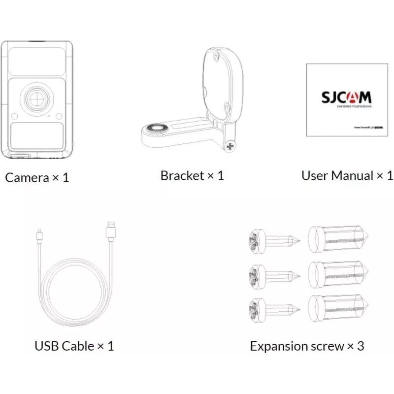 SJCAM S1 balta