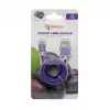 Sbox USB->Micro USB M/M 1m USB-10315U slyvų violetinis