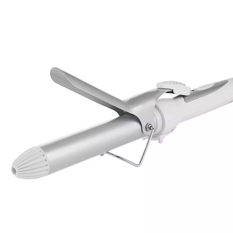 Garbanojimo žnyplės Adler AD 2106 šiltos metalinės baltos 40 W