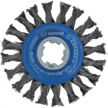 Bosch 2 608 620 731 kampinio šlifuoklio priedas Vielinis šepetys