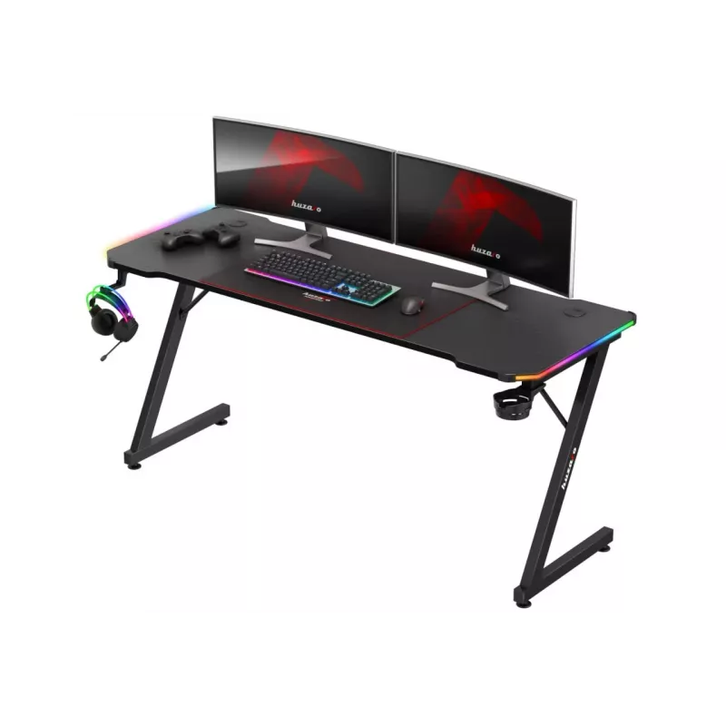 Huzaro Hero 4.8 RGB - žaidimų stalas