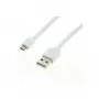ROLINE - USB laidas - USB A tipo, 4 kontaktų (M) - 5 kontaktų Micro-USB B tipo (M) - 1 m (USB/USB 2.0) - Lietas - Baltas (11.02.8761)