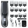 Wahl Self-Clip 360 juoda, sidabrinė ličio jonų (Li-Ion)