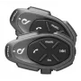 Motociklo domofonas INTERPHONE TOUR HD, 2 vnt., Bluetooth 4.0, veikimo nuotolis 1500 m, iki 20 val. baterijos veikimo laikas, juodas