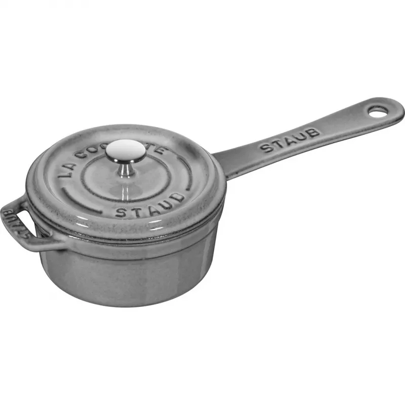 Staub mini ketaus troškintuvas - 250 ml, grafito